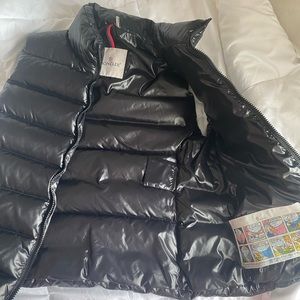 Moncler women’s Ghany Quilted Shiny Vest